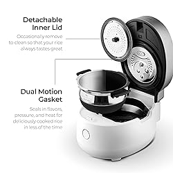 CUCKOO IH Twin Pressure Small Rice Cooker 15 Menu
