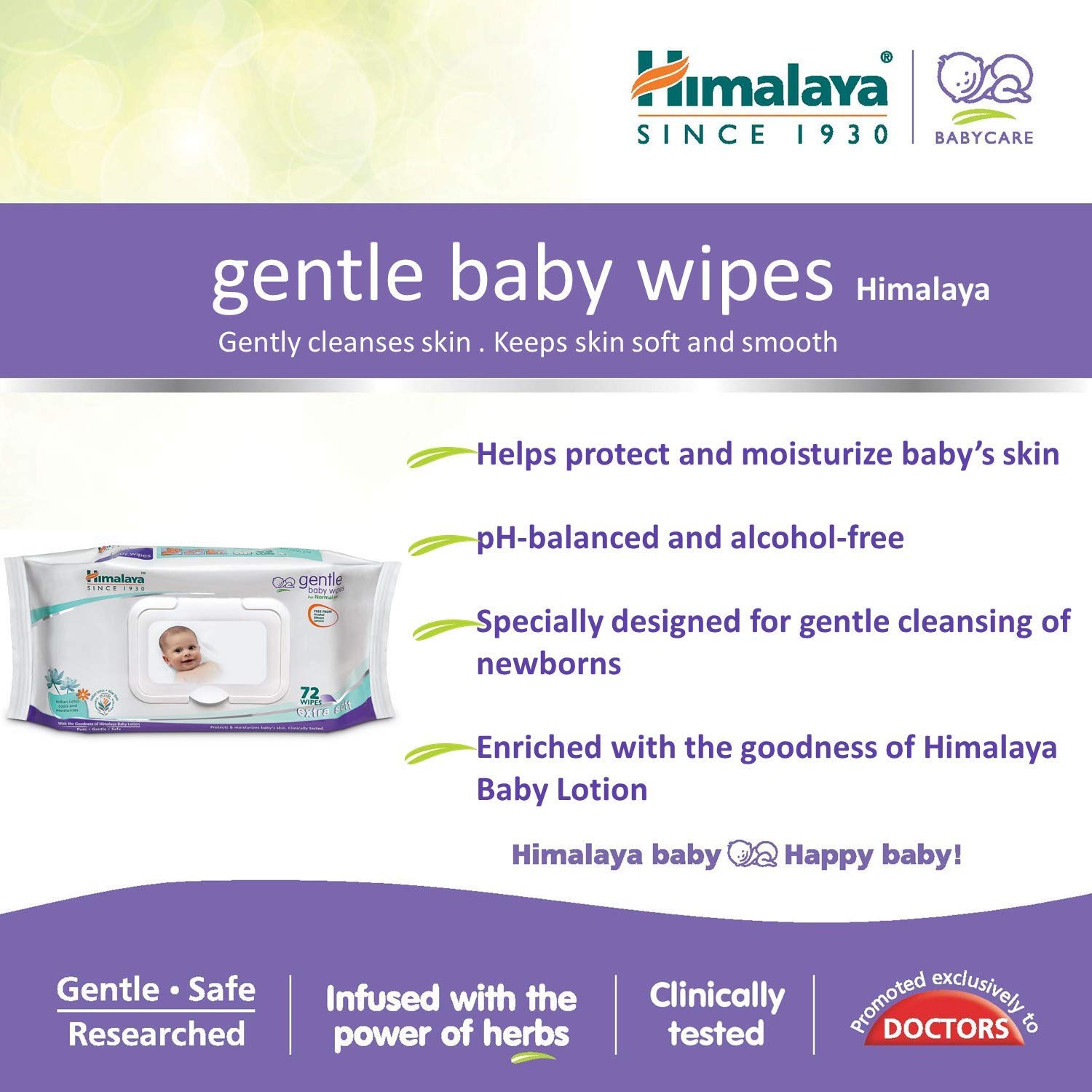 himalaya baby wet wipes price
