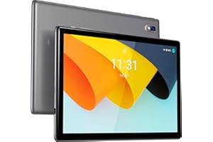 BYYBUO Tablet 10.1 inch Android 14 Tablets,6GB RAM+64GB ROM Quad-Core Processor 5000mAh Battery, 1280x800 IPS HD Touchscreen 5MP+8MP Camera, Bluetooth,WiFi (Grey)