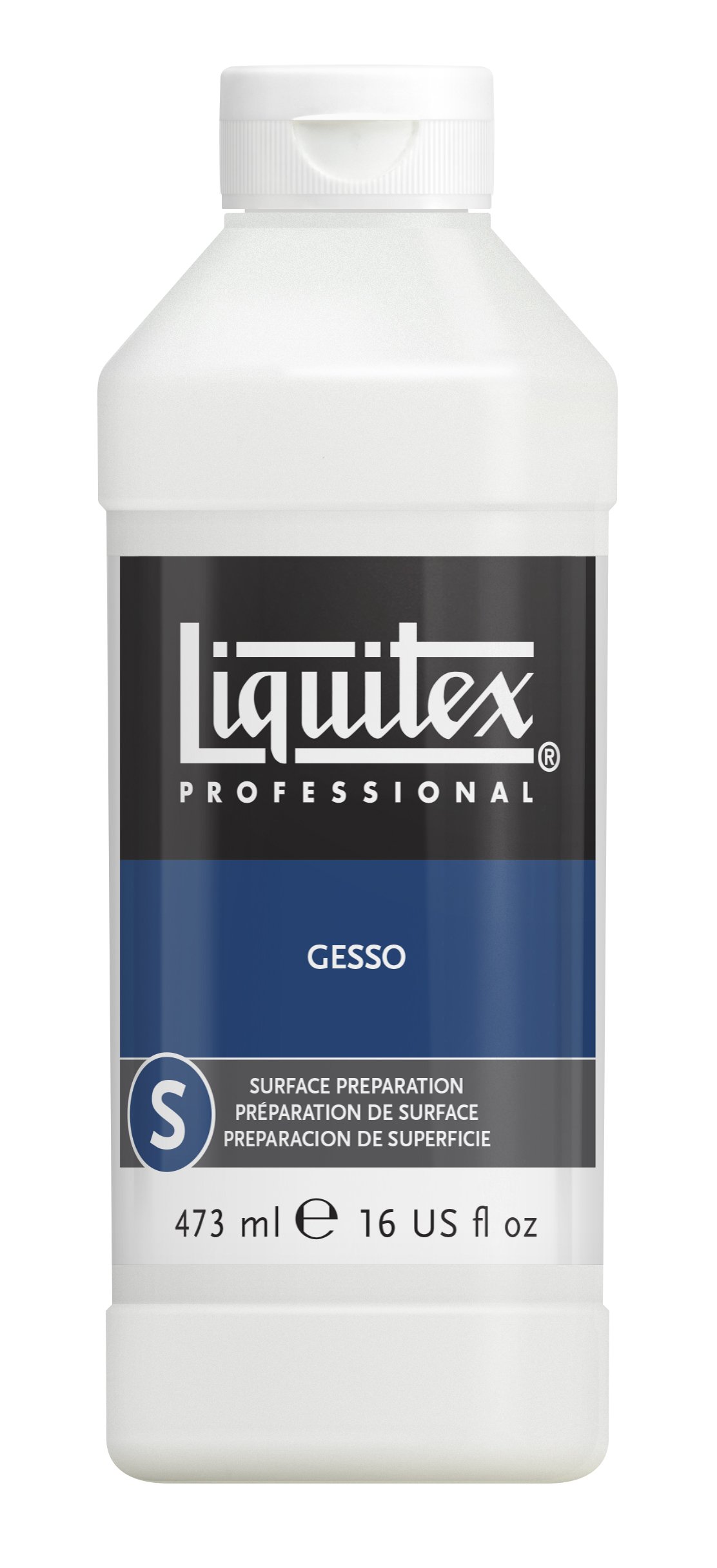Liquitex G5316 Professional White Gesso Surface Prep Medium, 16oz Buy Online in UAE. Arts