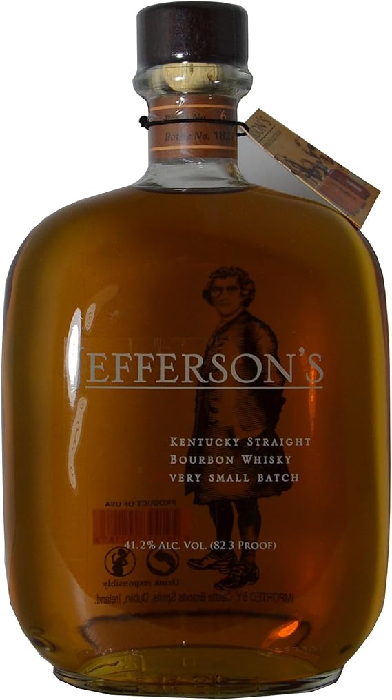 Jeffersons Very Small Batch Bourbon Kentucky Bourbon 70cl Bottle Amazon Co Uk Grocery