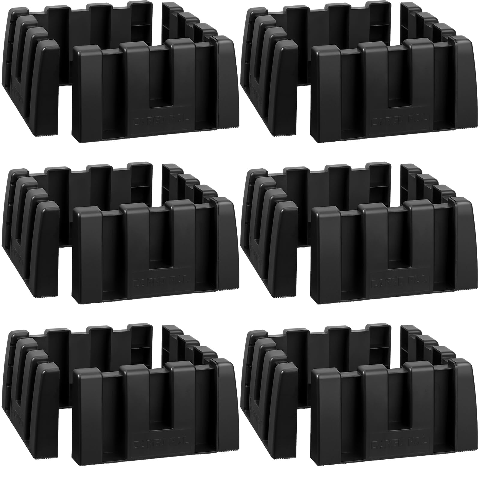 Photo 1 of Datanly 12 Sets Car Trunk Organizer Blocks for Back of SUV Multipurpose Car Storage Organizer Blocks Trunk Divider Available to Wool Carpet for Truck SUV Van Cargo