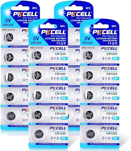 Amazon.com: 20 x CR1225 3V Lithium 
