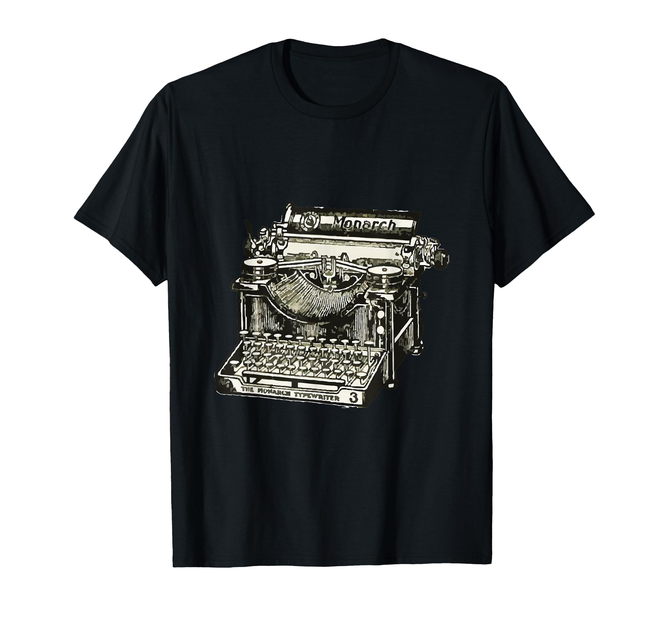 Vintage Monarch Typewriter machine illustration T-Shirt