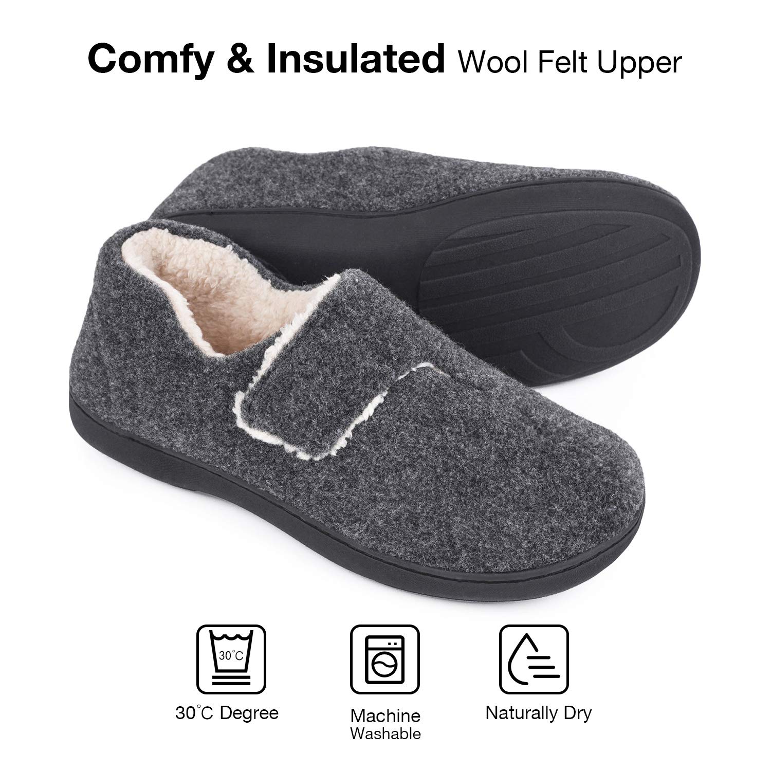 veracosy men's slippers