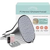 Canopy Filtered Shower Head - High Pressure Shower Head Filter for Hard Water - Shower Filter To Remove Impurities for Health