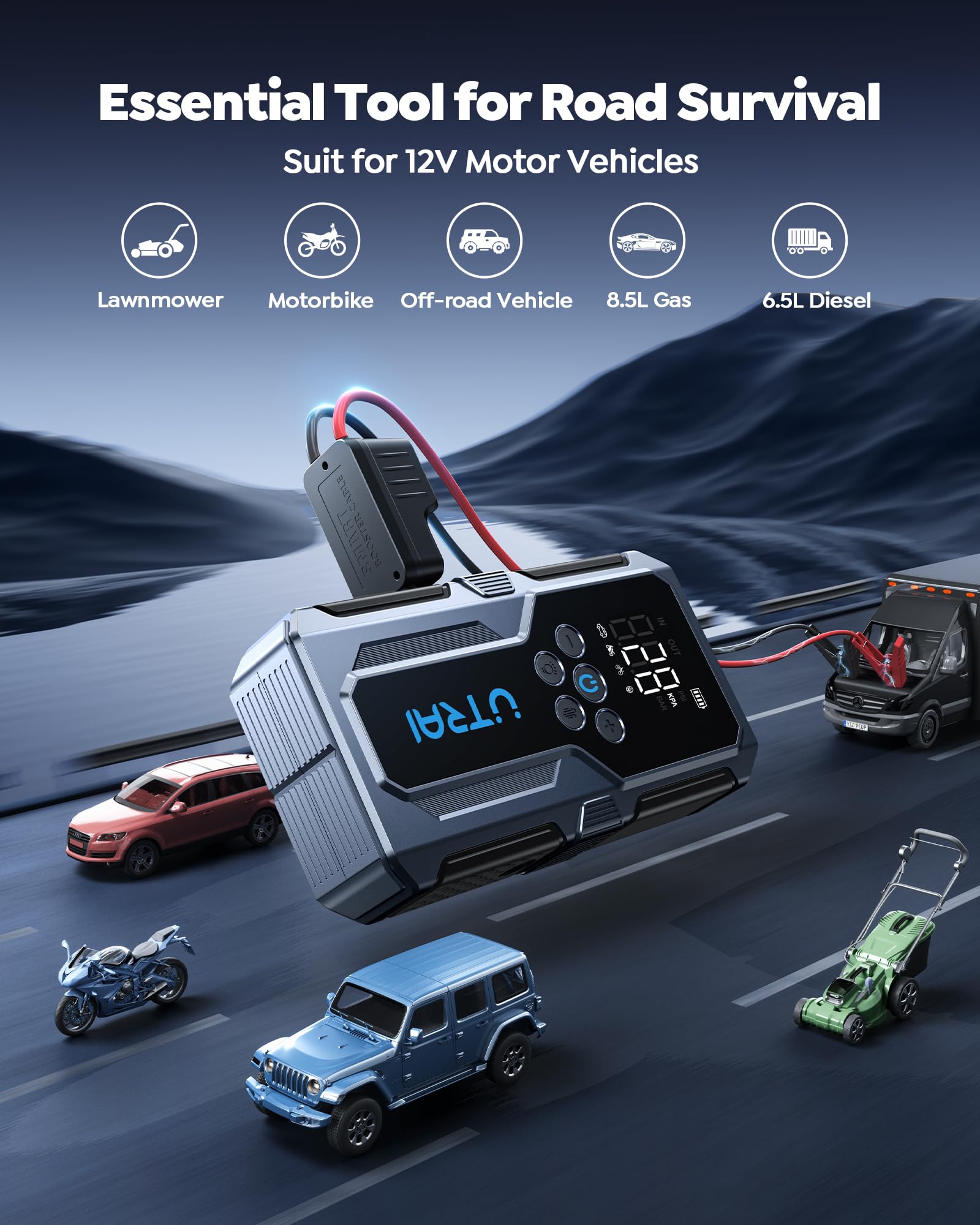 Portable Car Jump Starter