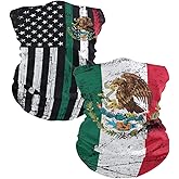 Ningboo 2Pcs Headband for Mens Womens Face Scarf Magic Tube Bandanas Headwear Neck Gaiter Balaclava