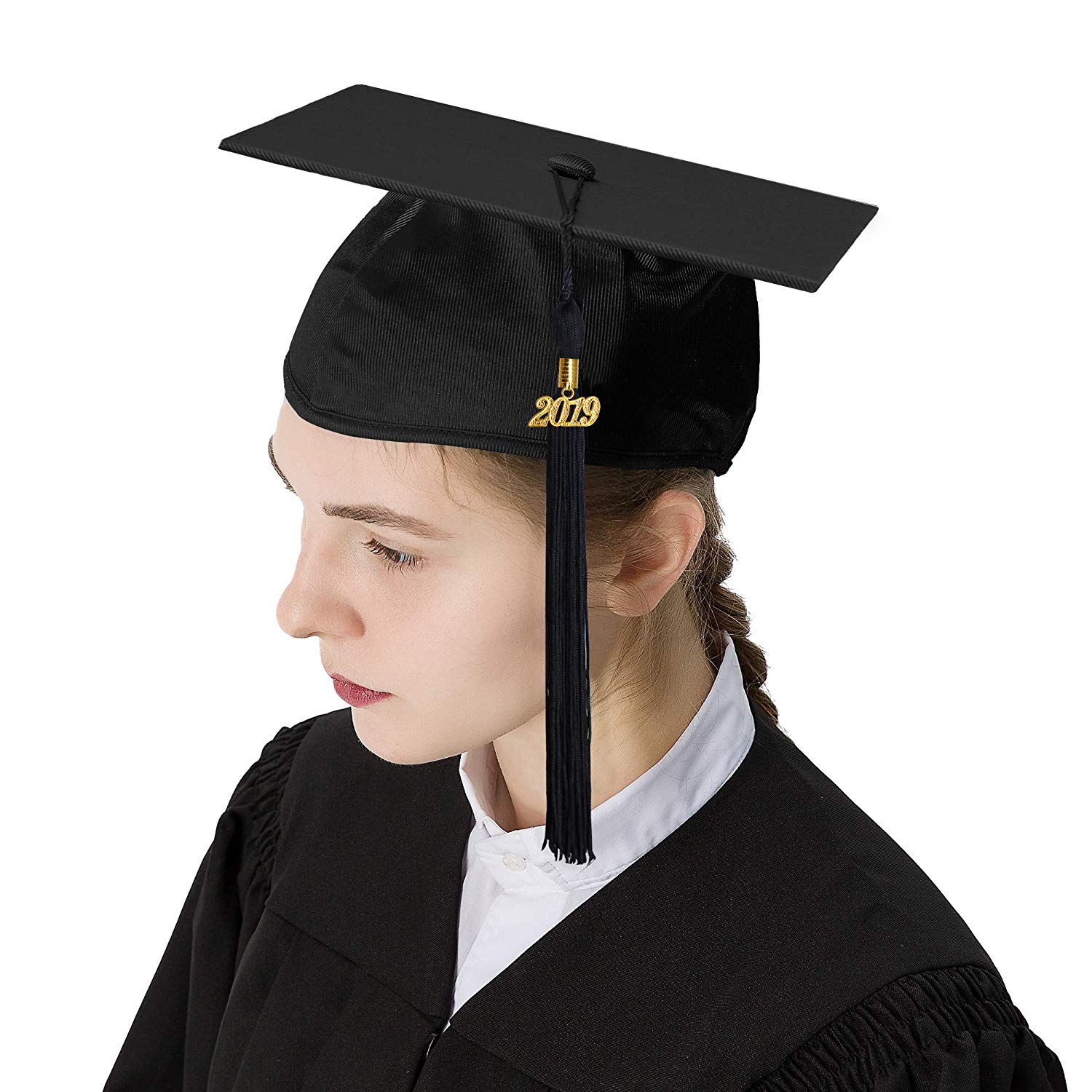 Amazon.com: GraduationMall Shiny Adult Graduation Cap with