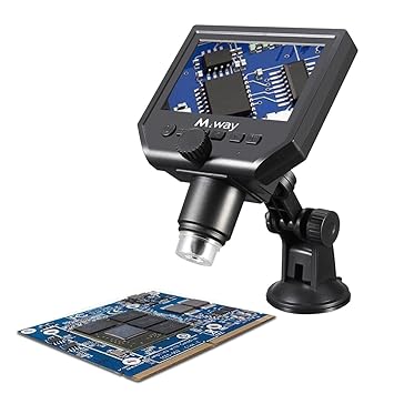 Amazon.com: MWAY Portable Digital Microscope 7.7MP 700x Sensor ...
