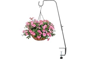 BOLITE Deck Hook, 28 Inch Bird Feeder Hanger for Hummingbird Feeders, Planters, Lanterns, Wind Chimes, Holiday Decorations and More, Heavy Duty