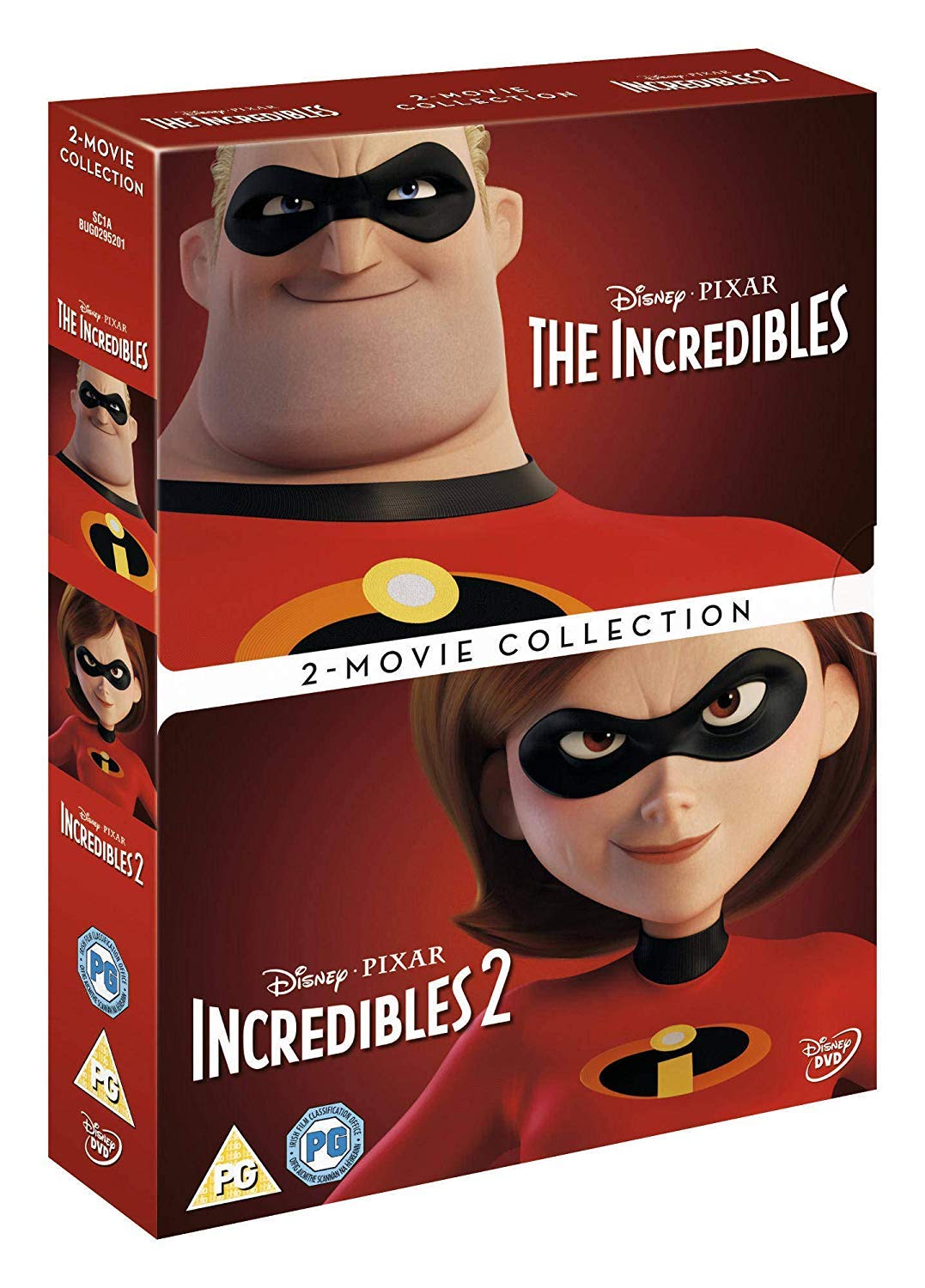 Amazon Com Incredibles 1 2 Box Set Dvd 2018 Movies Tv