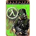 Game Poster Half-Life Opposing Force 1999 Tin Sign Retro Metal Sign Room Bar Pub Man Cave Decoration 8x12Inch