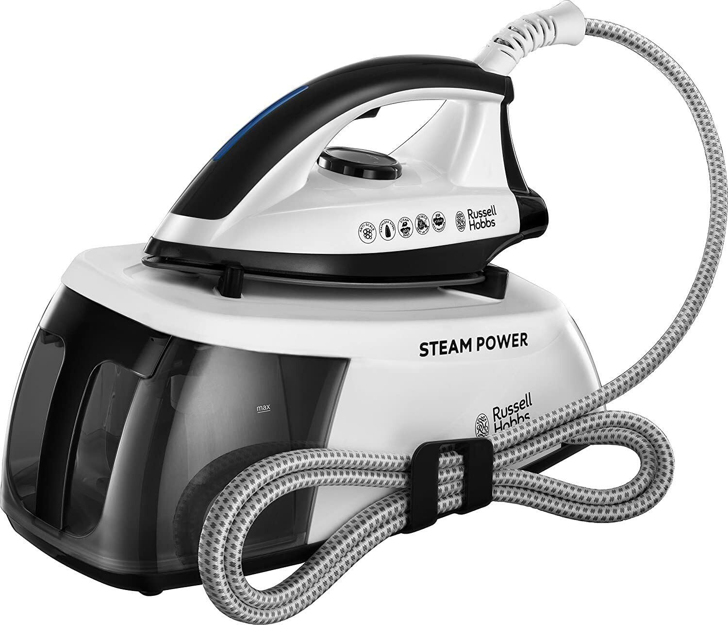 Russell Hobbs 24420 Steam Generator Iron, Series 1, 2400W, Black/White