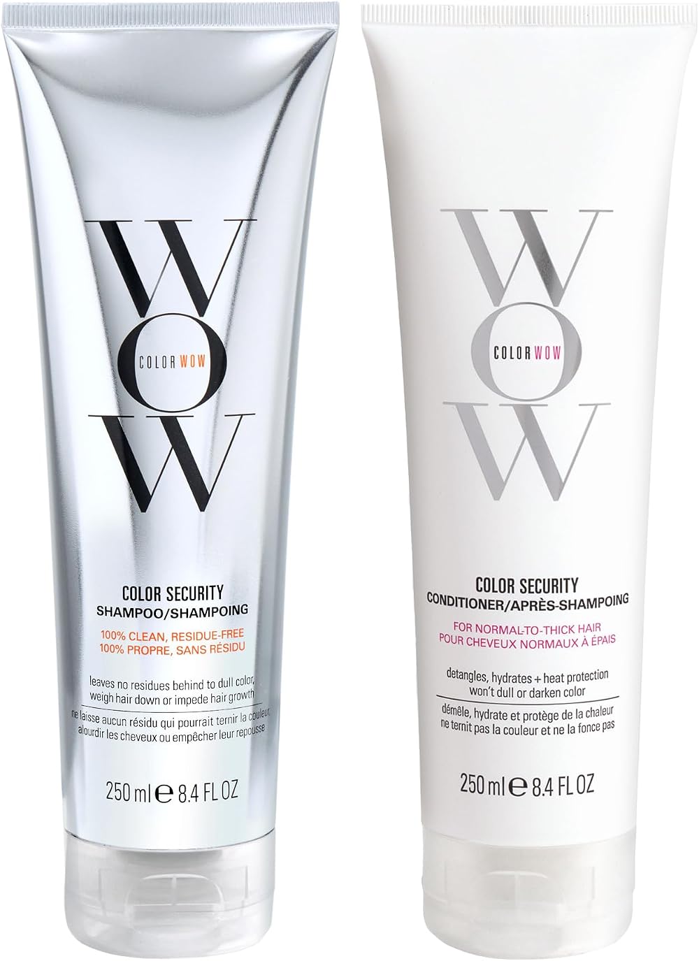 COLOR WOW Color Security Shampoo & Conditioner Duo 2 x 250ml Sulphate-Free