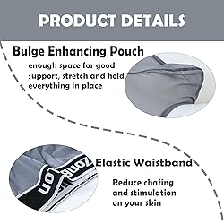 ZAIGGUT Mens Sexy See Through Underwear Breathable