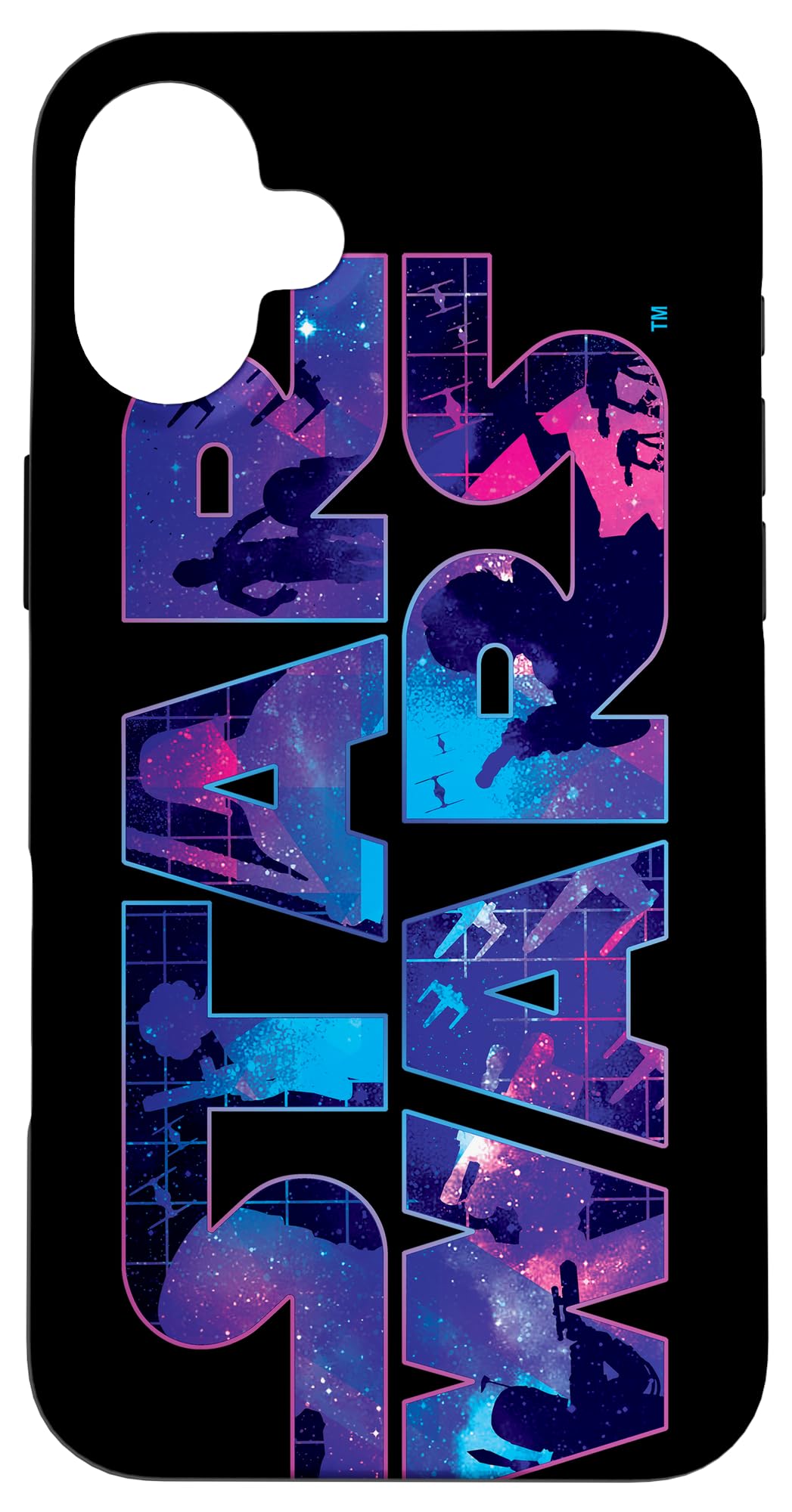 Star Wars Logo Retro 90s Galaxy Case for iPhone 16 Plus