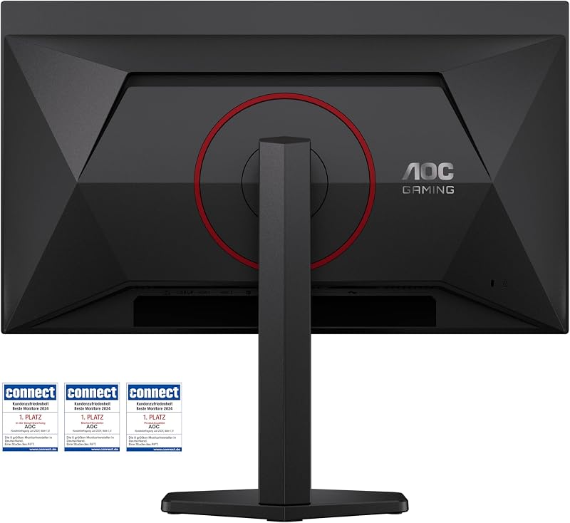 Q27G4SDR 27 Zoll WQHD USB Hub Gaming Monitor, 360Hz, QD-OLED Panel, 0.03ms GtG, HDR400 TrueBlack, G-Sync Compatible, Höhenverstellung,(2560x1440 HDMI 2X 2.1 DP 1x 1.4) Schwarz