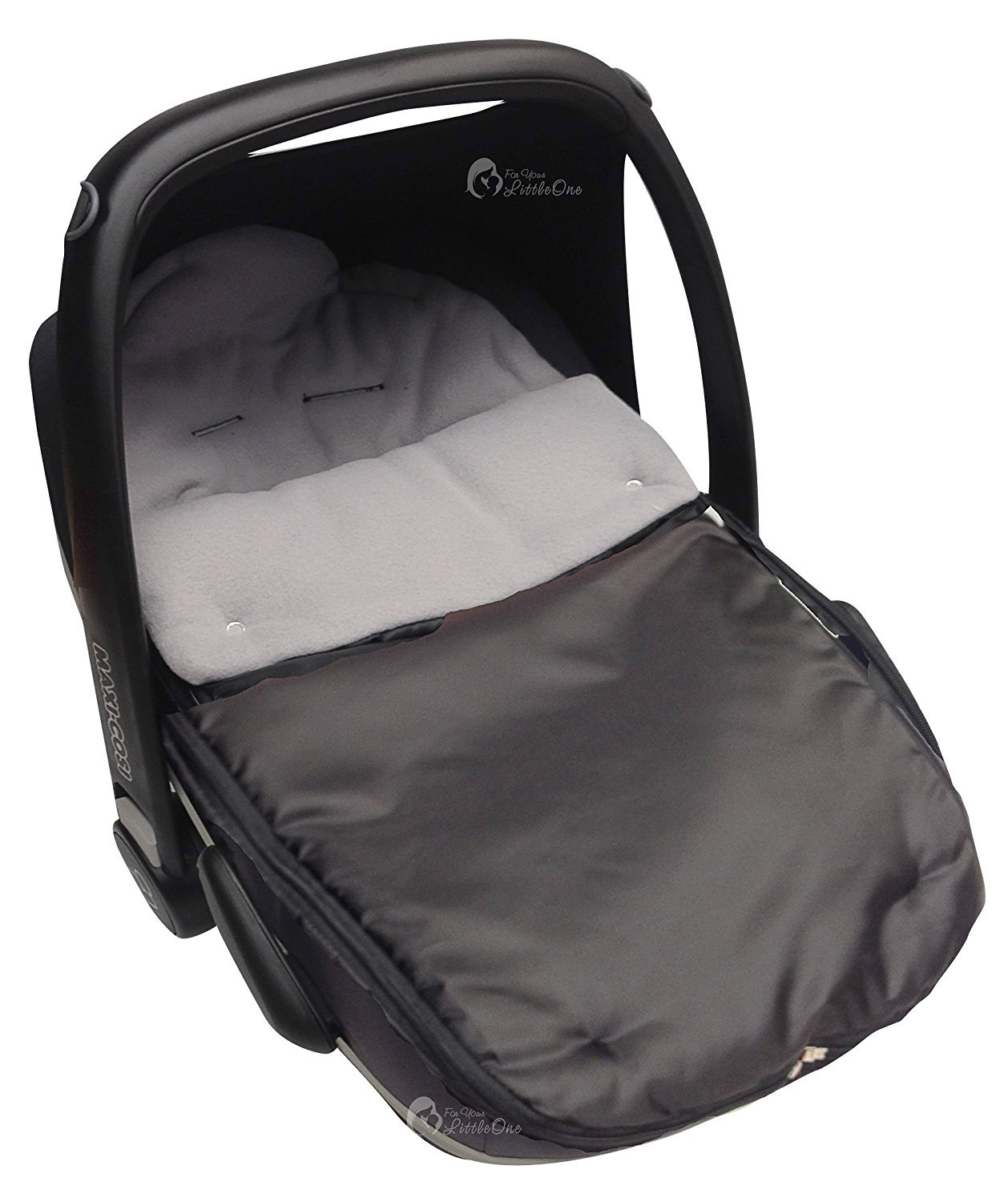 Car Seat Footmuff/Cosy Toes Compatible with Maxi COSI Pebble Grey