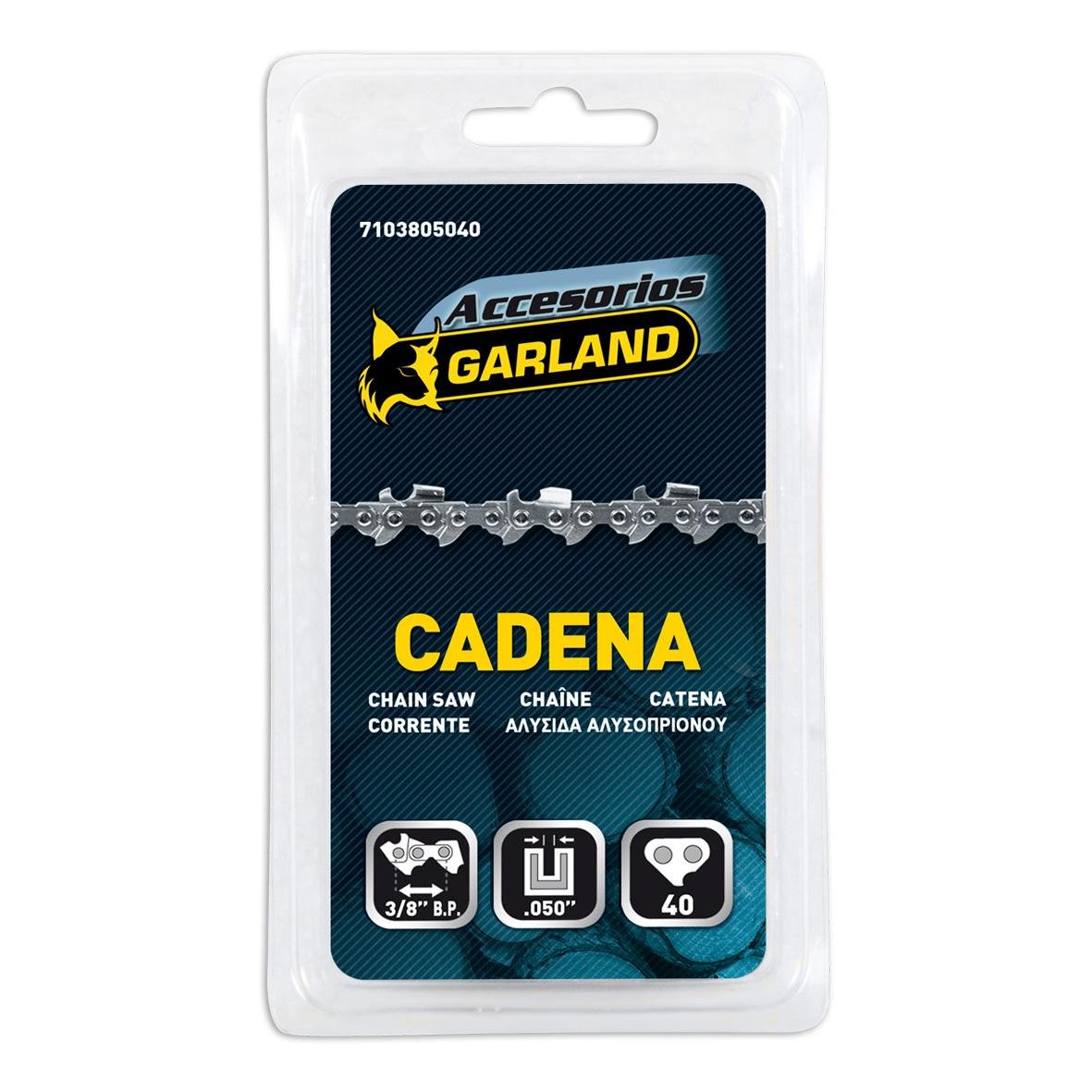 Garland 7103805040 – Chain 3/8" b.p.-0.050'' – 40 Chainsaw Links
