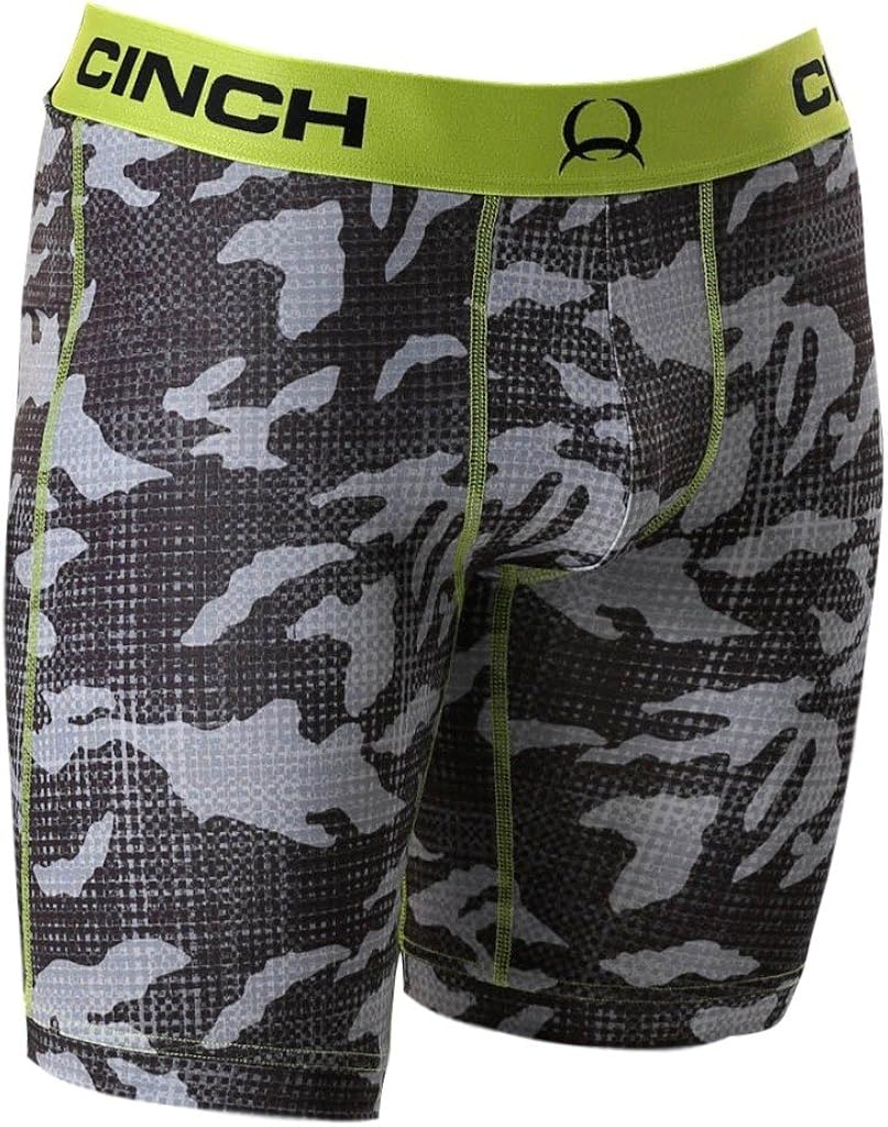 Cinch Men's Print 9" Boxer Briefs Multi Medium Amazon.ca Clothing