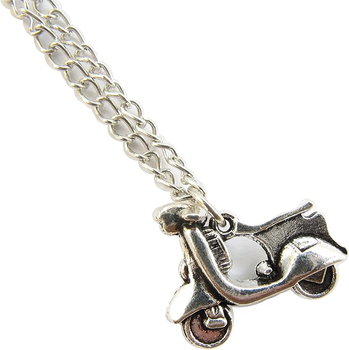 Men's Scooter Necklace Scooter Jewelry World Traveler
