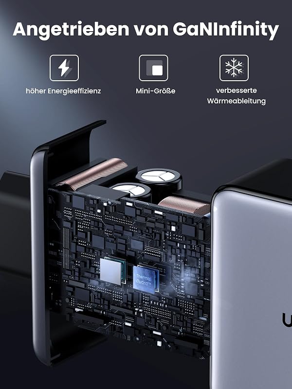 Nexode 160W Ladegerät, 4-Port, unterstützt PD3.1 140W, PPS 45W
