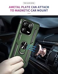 Compatible with Xiaomi 13 Pro Case Cover,Built-in