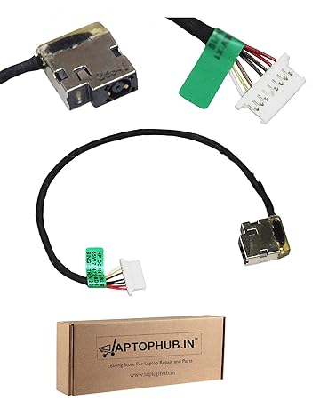 Laptophub Internal Laptop Dc Power Jack Connector Charging Female Socket Port With Cable For Hp Pavilion 15 Ab Ab298sa Ab053nr 14 Ab011tx Series Laptop Dc Socket Port White Buy Laptophub Internal Laptop Dc