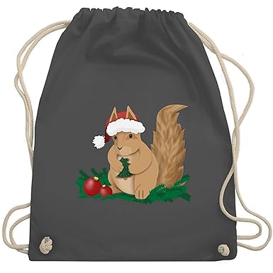 Weihnachten Kind - Weihnachten Eichhörnchen - Turnbeutel & Gym Bag