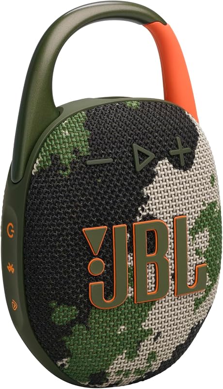 Clip 5, Altavoz Inalámbrico Portátil con Bluetooth, Camuflaje