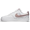 Nike Women's Court Vision Low Next Nature Shoes Sneaker, White/Pink Oxford, 5.5