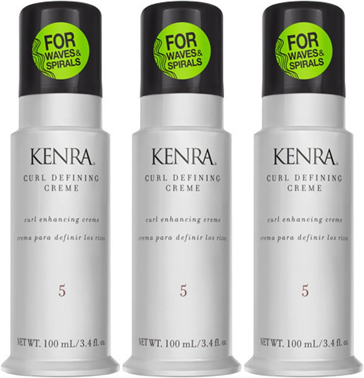 Kenraro Curl Defining Cream 3.4 Ounce x3