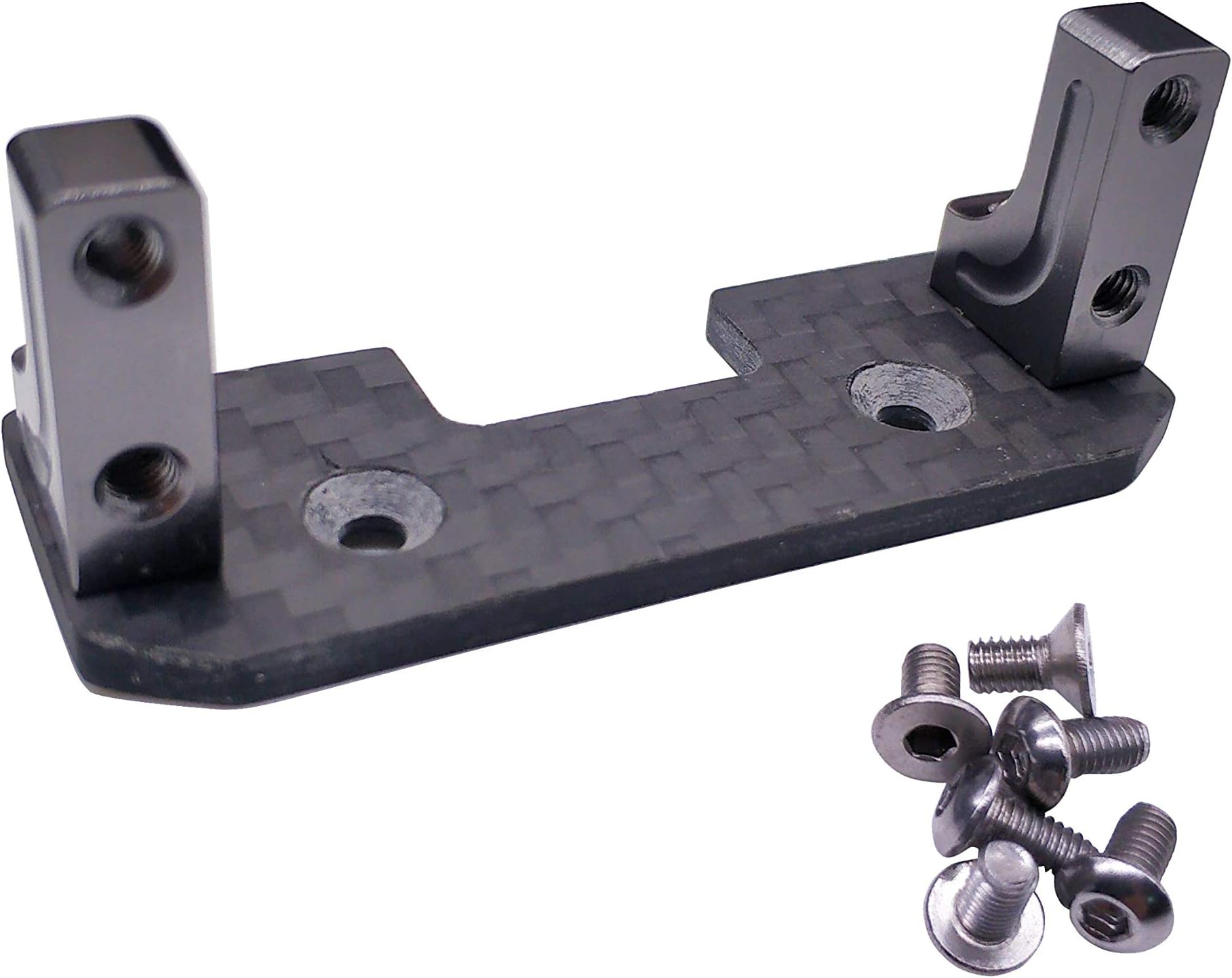 Shumo Aluminum Servo Mount + Carbon Holder for 1:10 AXIAL SCX10 Rc Car Axle