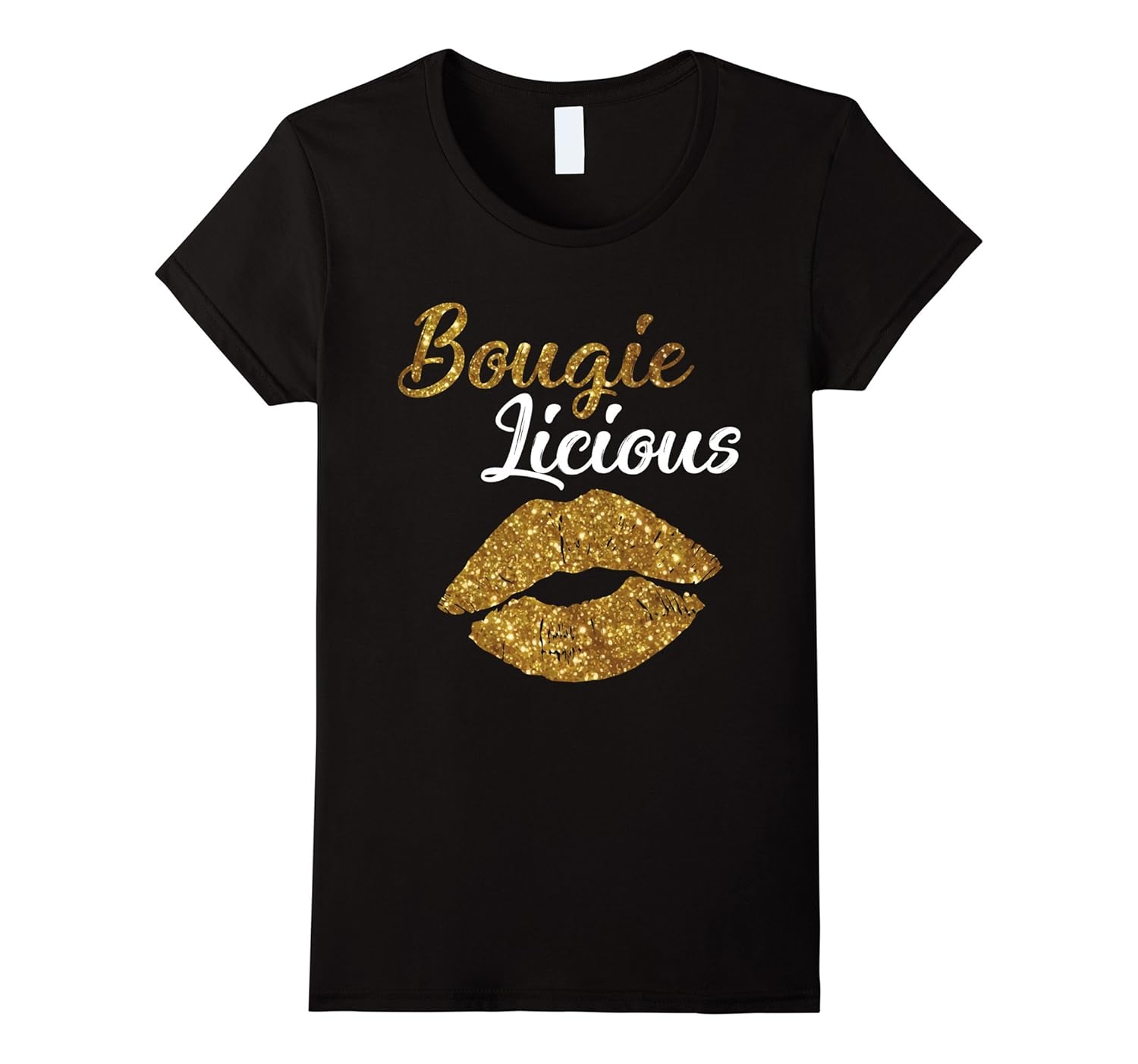 Womens Bougie Licious T Shirt-Rose