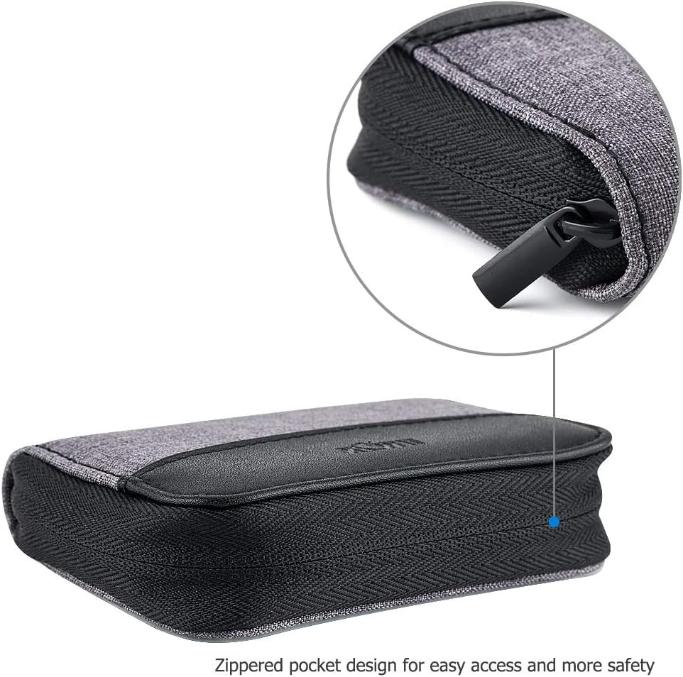 KIWIFOTOS 28 Slots Zippered Memory Card Carrying Case for 24 x SD/SDHC/SDHC cards + 4 x CF (Compact Flash) / XQD Cards - Image 5