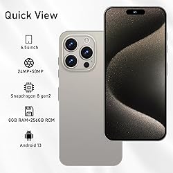 fuxinya Unlocked Cell Phones 5G Android 13 Smart