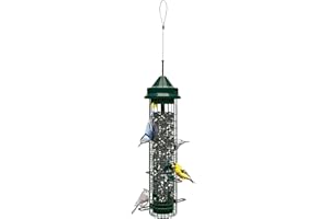 Squirrel Buster Classic Squirrel-proof Bird Feeder w/4 Feeding Ports, 2.4-pound Seed Capacity