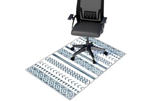 ORKBE Chair Mat for Hardwood Floor/Tile Floor, 36" X 48" Desk Chair Mat for Hard Floors, Under Desk Rug Protector for Rolling Chair, Flat Without Curling Office Chair Mat, Non-Slip Office Chair Rug