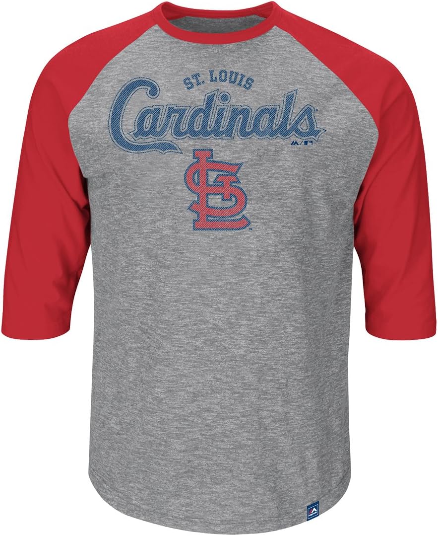 Majestic St. Louis Cardinals MLB Fast Win Men's Heathered