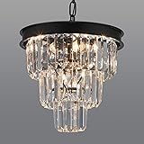 Weesalife Crystal Chandeliers for Dining Room Light