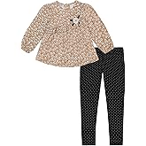 Kids Headquarters girls 2pc Tunic Legging Set