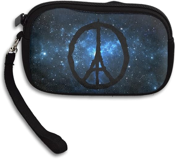 Amazon Co Jp 反戦 戦争反対 ハトの足跡 世界平和 財布 小銭入れ コインケース メンズ レディース One Size ブラック 服 ファッション小物