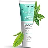 Solinotes White Tea Hand Cream - Hydrating Moisturizer with Organic Shea Butter & Sweet Almond Oil - Fast-Absorbing, Non-Greasy Formula for Soft Hands with 97.8% Natural Ingredients (1 Fl Oz)