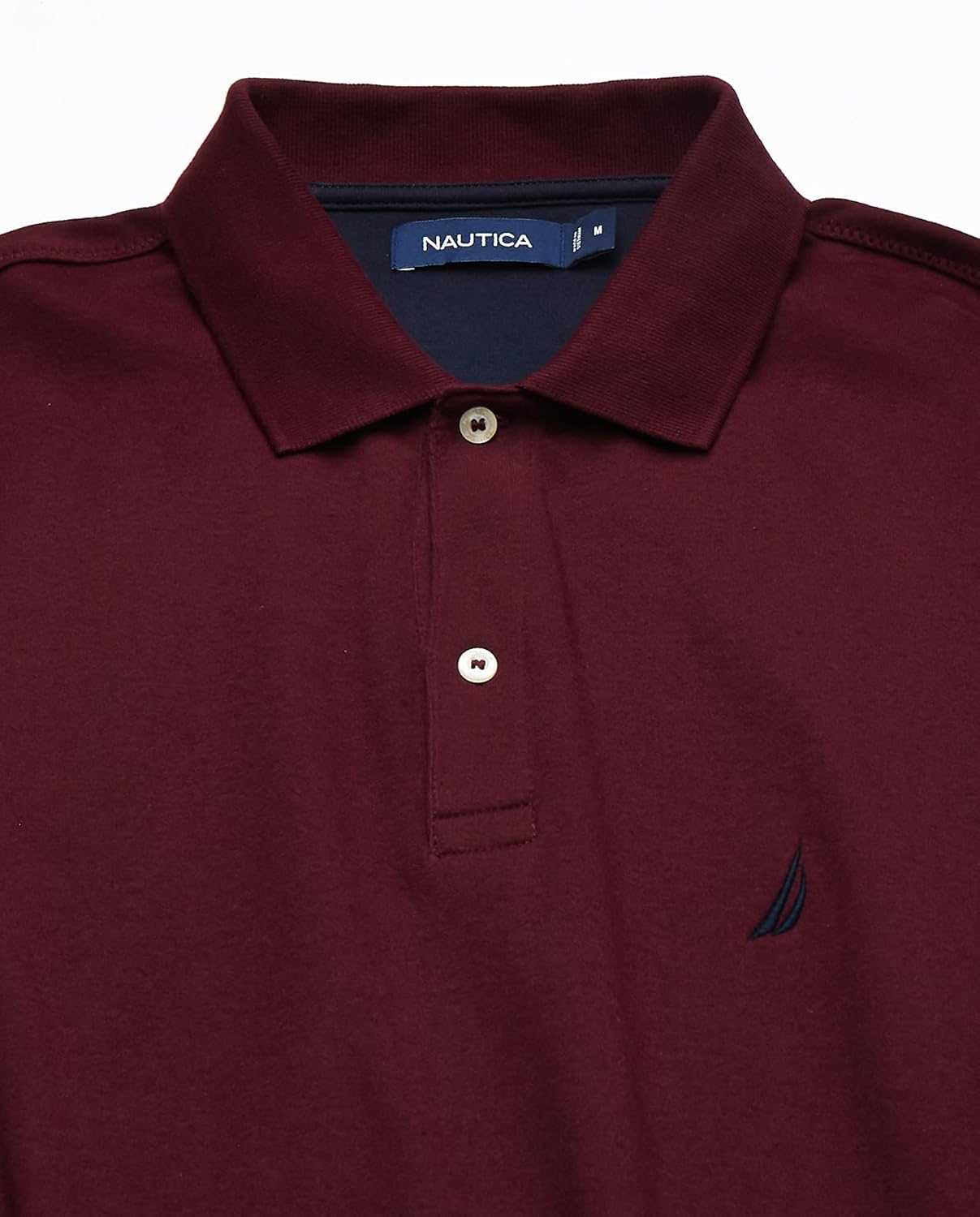 Nautica Men's Classic Fit Short Sleeve Solid Soft Cotton Polo Shirt at  Men’s Clothing store