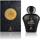 Khadlaj Zayaan Gold – Spicy, Fruity, Aromatic, Amber – Eau de Parfum Spray Long-Lasting Fragrance for Men, 3.4 Ounce / 100 ml