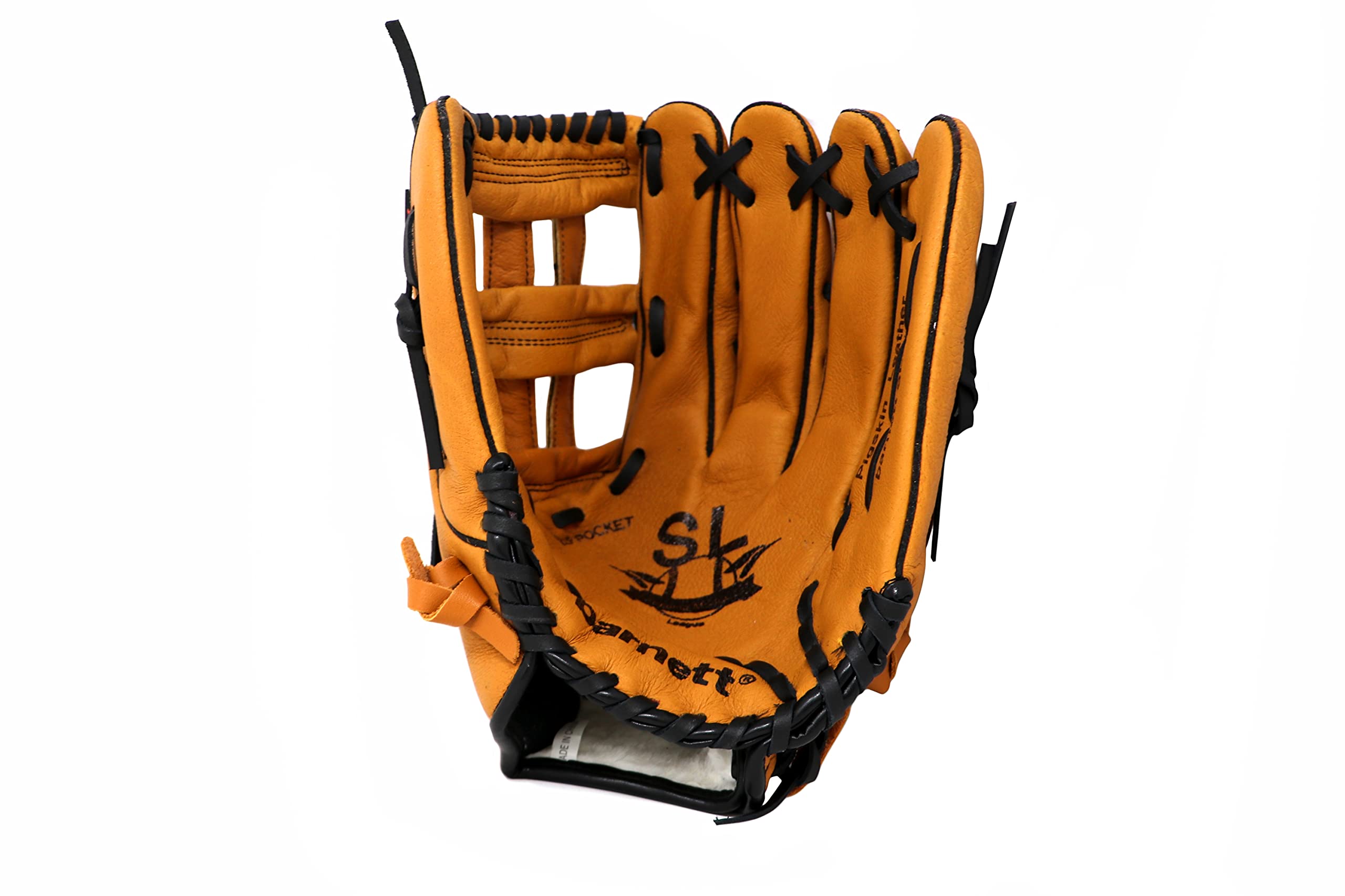 SL-127 REG Leather baseball glove, outfield, size 12.7'', brown