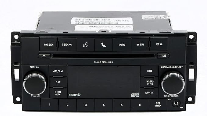 Sirius магнитола dodge