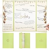 Vigdit Green Birthday Party Decorations,Happy Birthday Alternative Signature Guest Book Cheers to Men Women of All Ages,Great Birthday Party Signature Card Board,Birthday Party Supplies Gifts