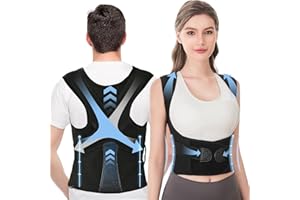 babaka Posture Corrector for Women and Men, Adjustable Full Back Straightener, Back Brace for Upper and Lower Back Pain Relief, Scoliosis, Dowagers Hump, Hunchback, Thoracic, Spine Corrector (Small)